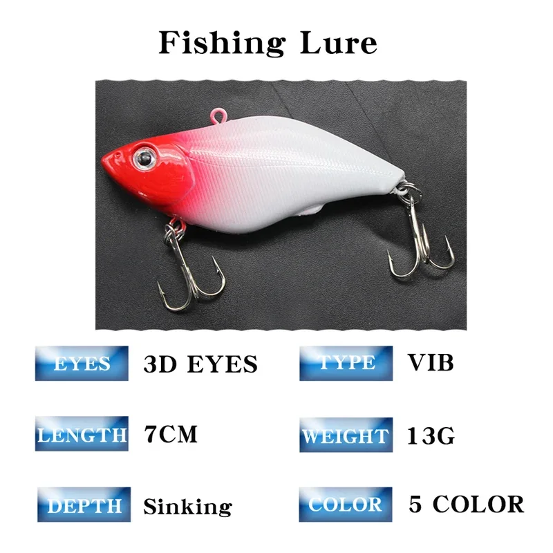 LEOSPORT-señuelo de pesca de Lucio, cebo Artificial duro para todas las profundidades, aparejos de pesca de lubina - imagen 3