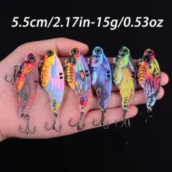 Señuelos VIB de aluminio – Crankbaits wobblers wobglers hundidos para mar
