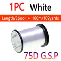 1pc 75D White