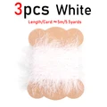 3pcs White