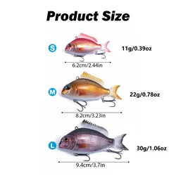 Señuelos de pesca Goture VIB Realista Vibración Hundimiento Invierno