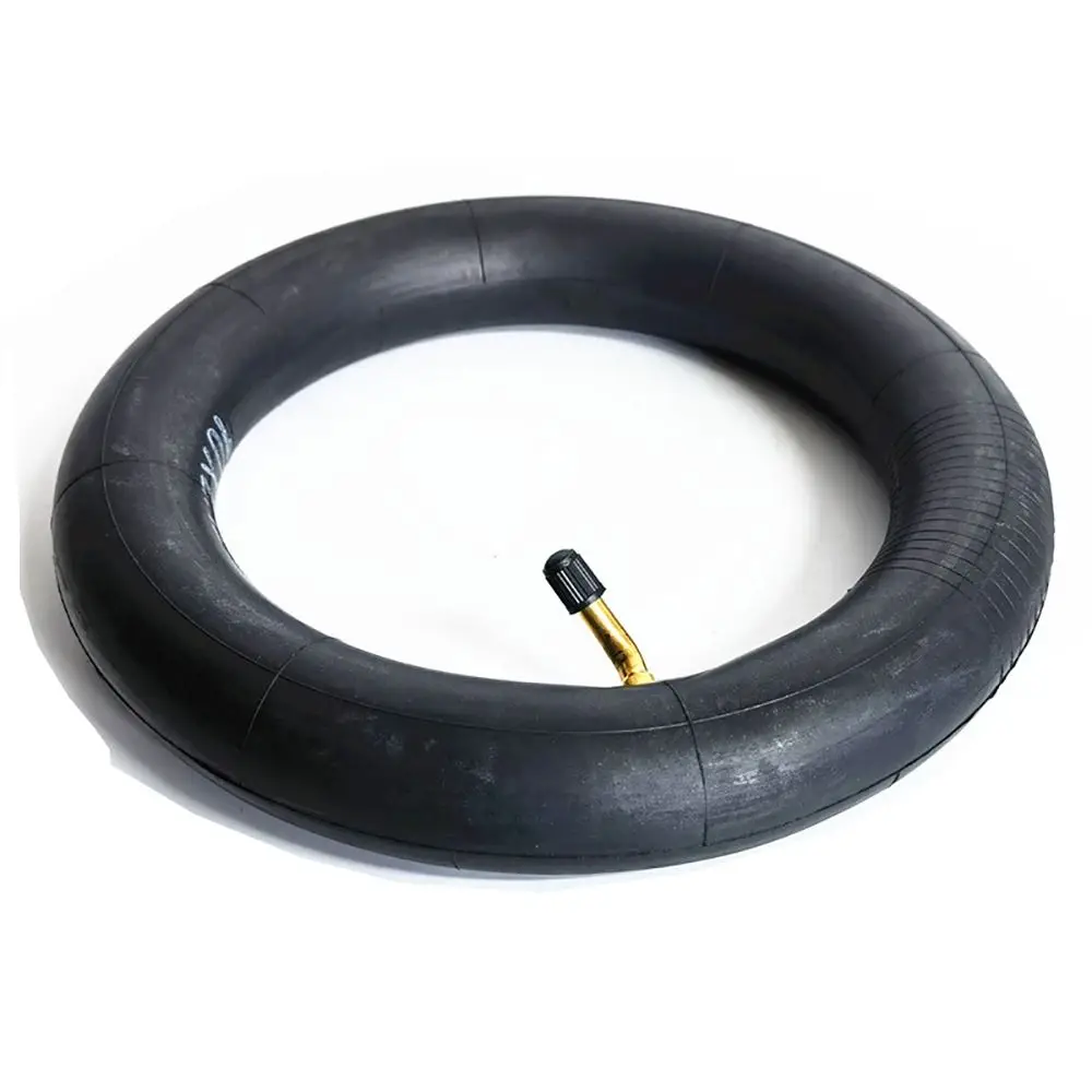 1 tubo interior de 10x2,50 0 ° 45 ° 90 ° Neumático interior recto de caucho butílico, neumático de 10 pulgadas para patinete eléctrico, bicicleta, coche de equilibrio - imagen 3