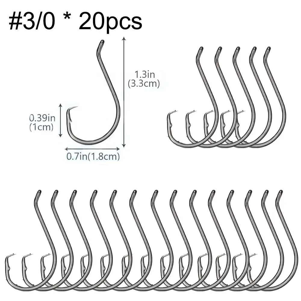 20pcs size 3-0