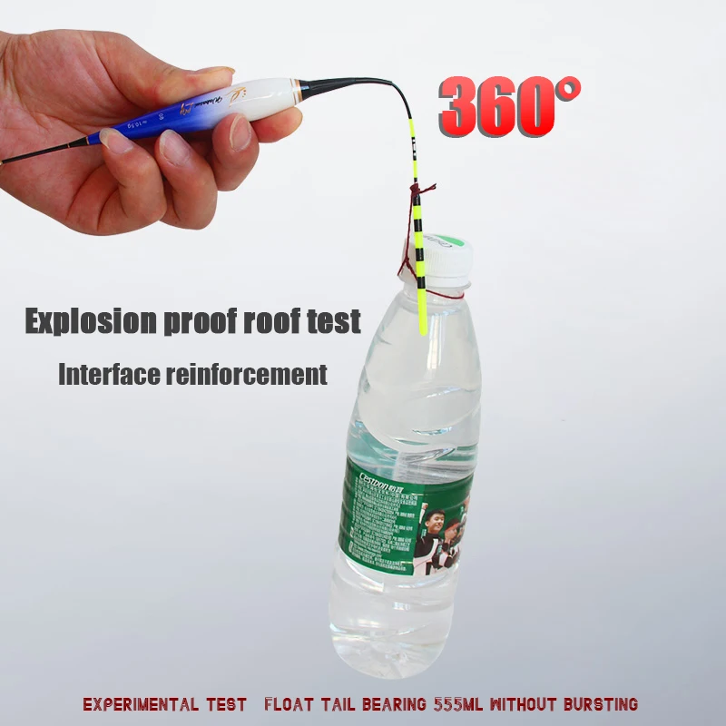 Flotador de pesca nocturno en roca, equipo de pesca al aire libre con sensor de gravedad LED de tiro largo, sensibilidad llamativa, rojo, 1,8G-11,5G, nuevo - imagen 4