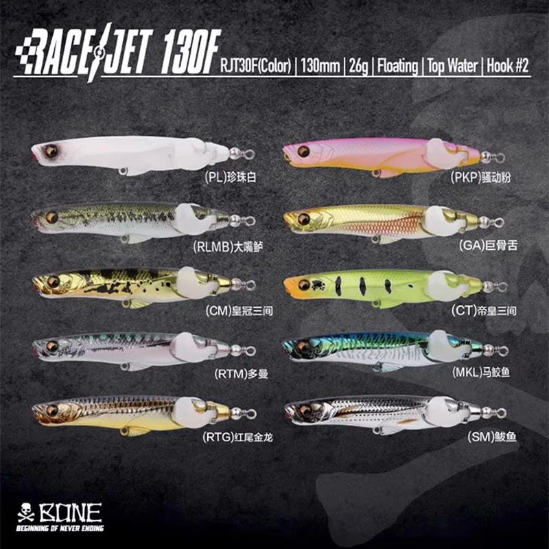 Racejet Señuelos Flotantes WALK THE DOG – Cebo agua superior - imagen 3
