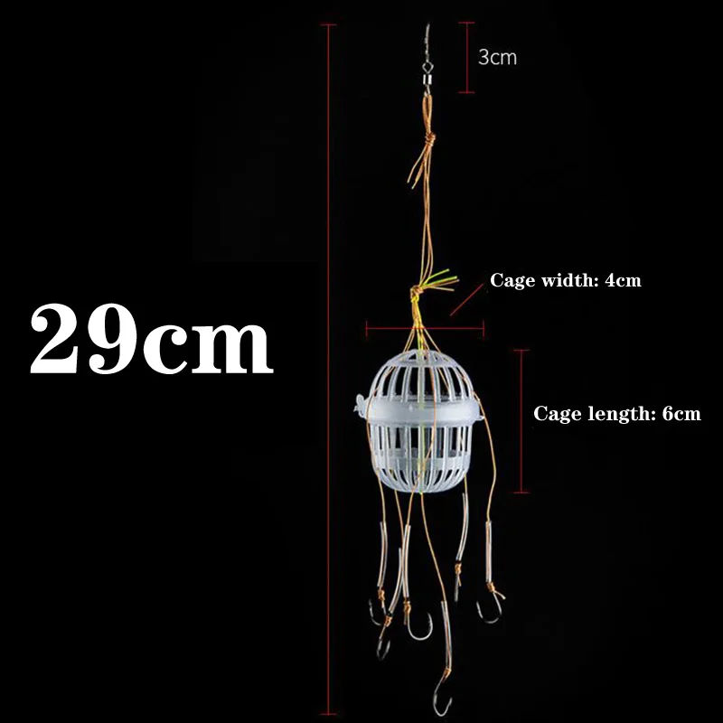 Anzuelos de pesca de cebos de explosión, jaula de cebos esféricos, anzuelo de caja de mar, monstruos de agua, acero al carbono, carpa de plástico, herramienta - imagen 2