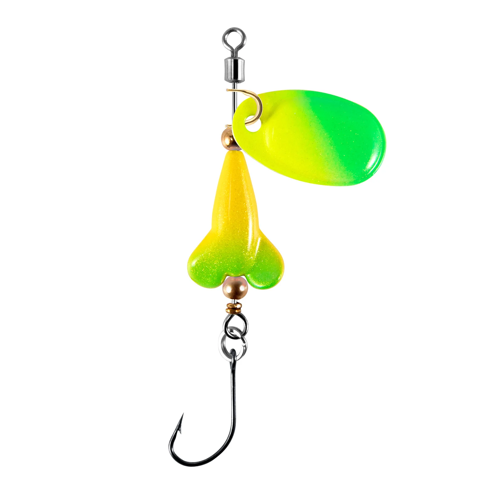 Spinner metálico para lubina y salmón – Señuelo wobble de jigging
