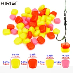 Hirisi 30 piezas Pop-Up maíz de gran tamaño cebo de pesca de carpa cebos de carpa artificiales suaves Señuelos de pesca de maíz accesorios de pesca