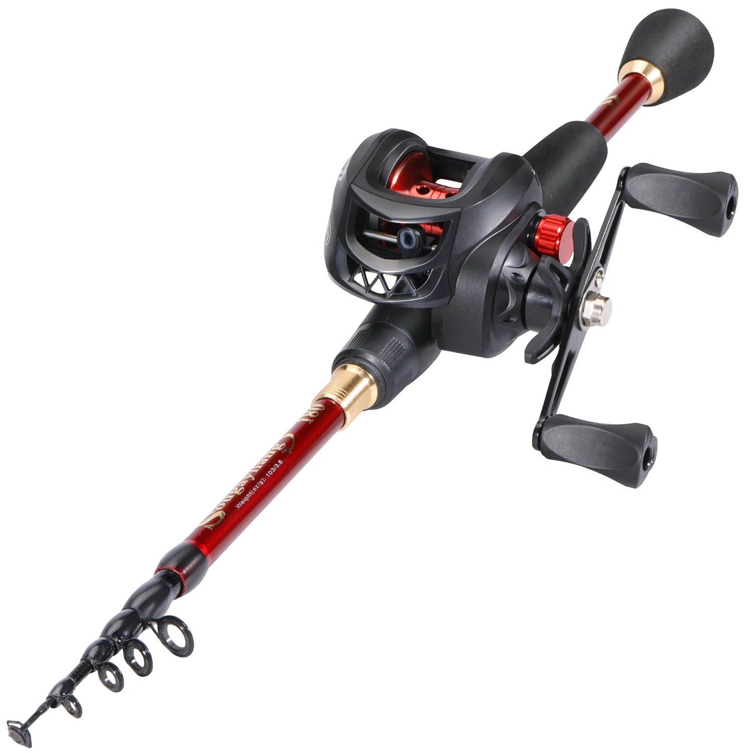 Detalle del carrete baitcasting Sougayilang