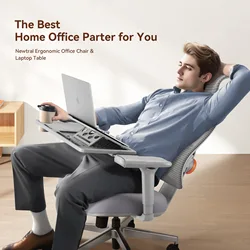 Silla Ergonómica NEWTRAL – Soporte Lumbar y Reposacabezas Ajustable