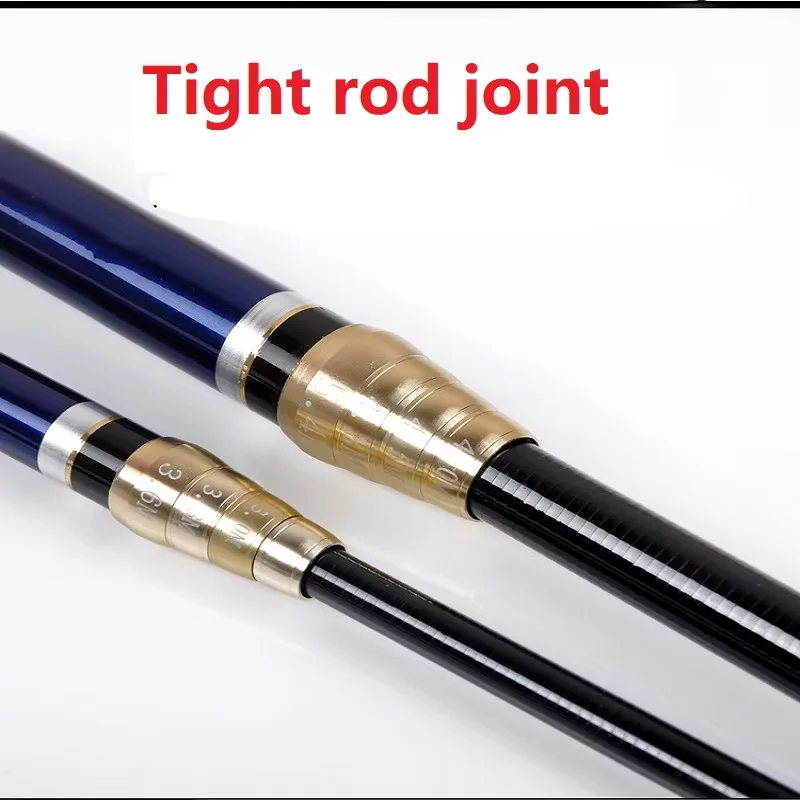 Caña de pescar expandible portátil de 3,6 metros, carbono duro duradero, adecuada para viajes de pesca en el mar - imagen 3