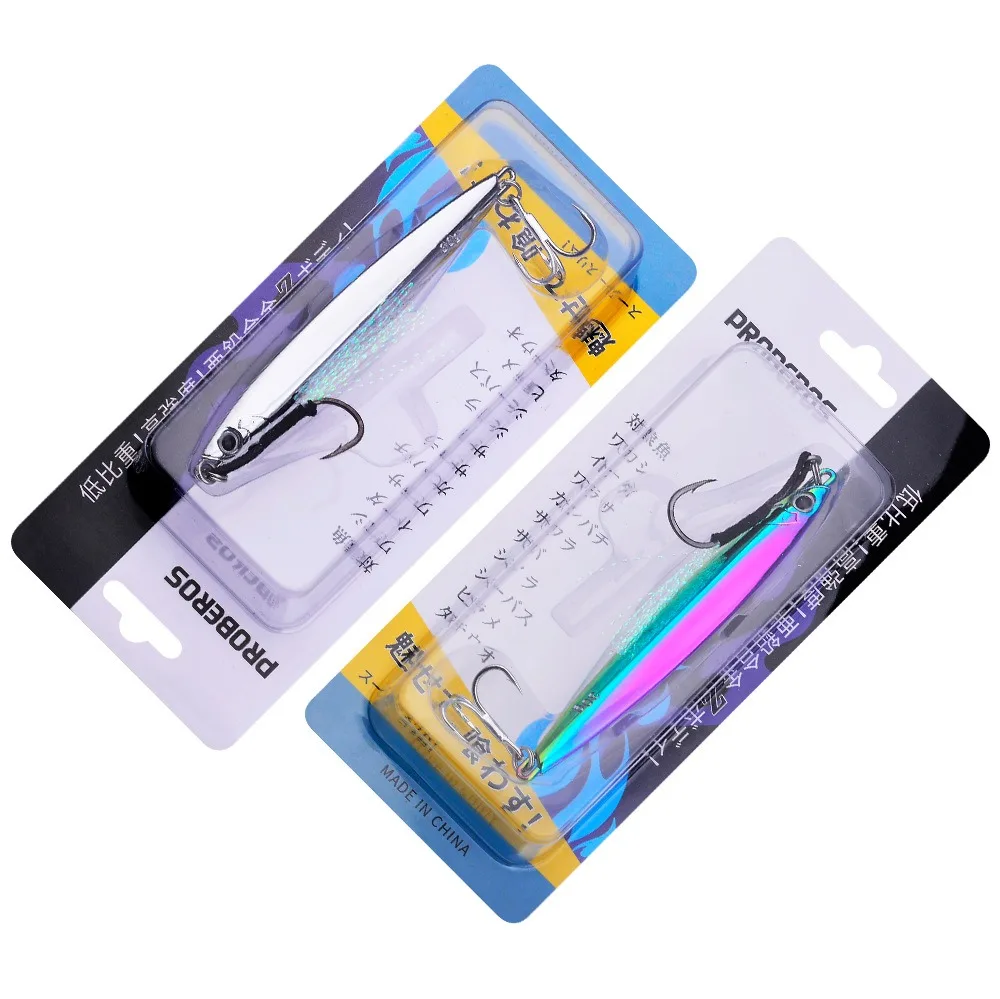 Señuelo de pesca de Metal, aleación de Zinc, 10/15/20/30/40g, cebo duro con acabado de espejo para caballa, señuelo de agua dulce y salada, 1 ud. - imagen 5