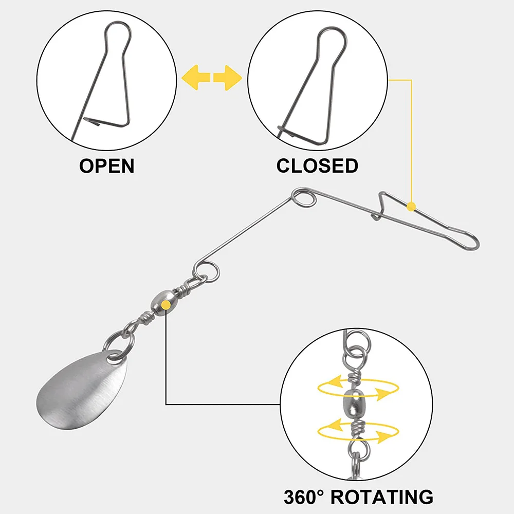 70 piezas Colorado Spinner Blade Willow Blades Easy Spin lubina trucha señuelo de pesca suministros de fabricación de accesorios de pesca - imagen 3