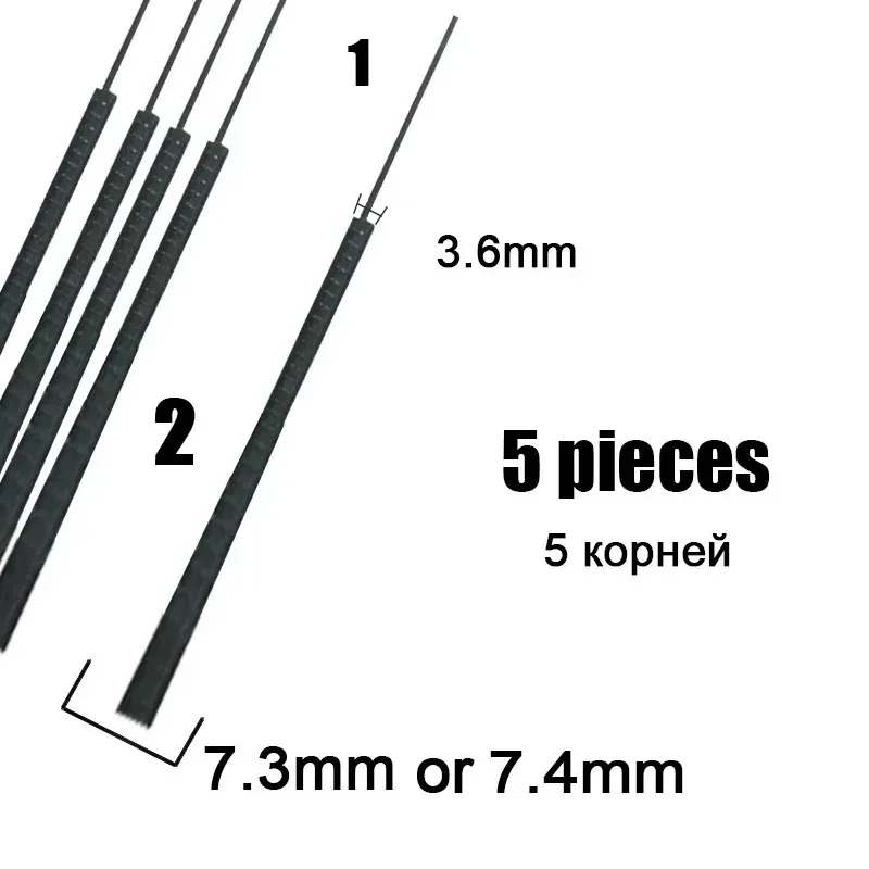 Tail diameter 7.4mm