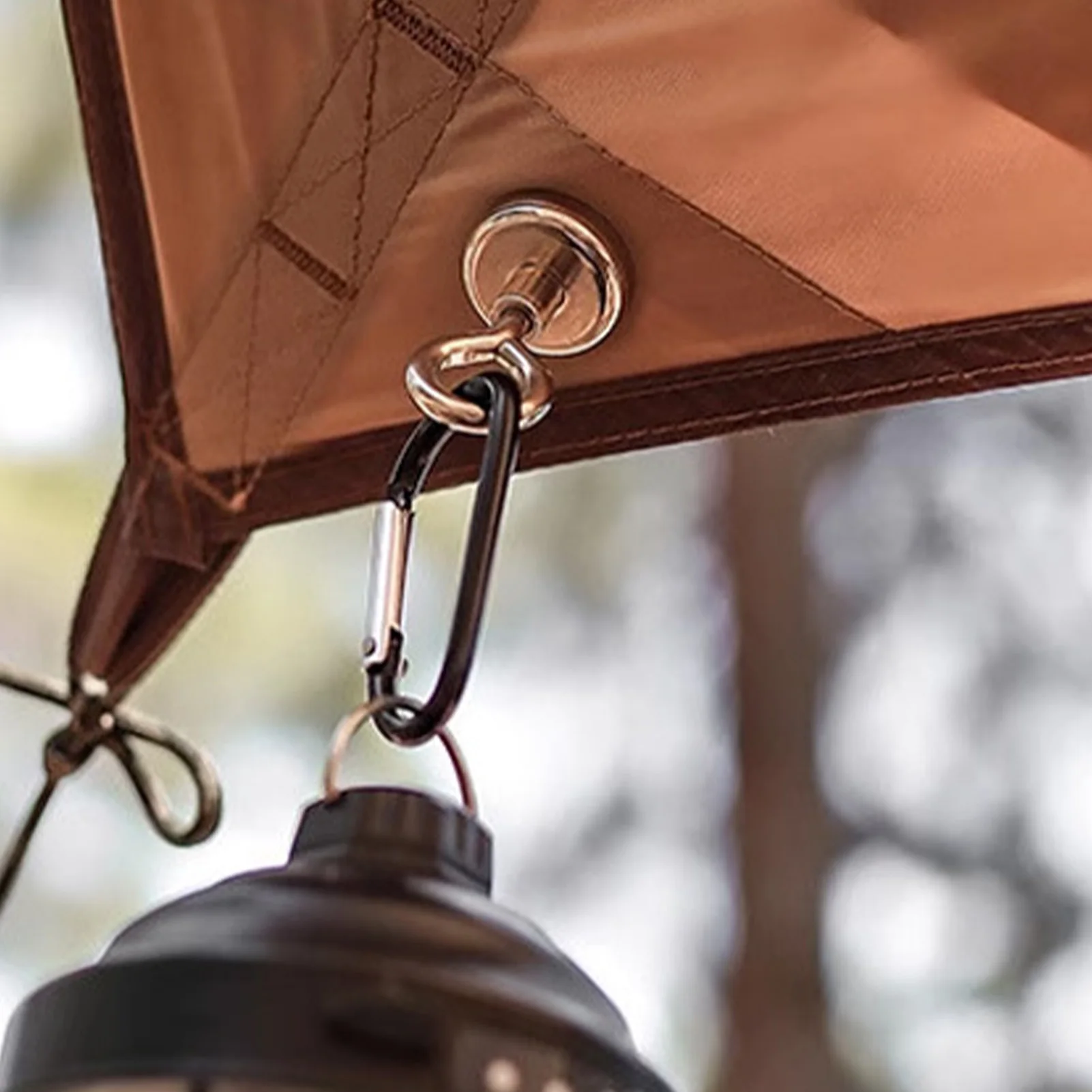 Gancho para acampar al aire libre, hebilla de fuerza magnética fuerte portátil para tienda, refugio, dosel, gancho magnético de neodimio de tierra permanente - imagen 5