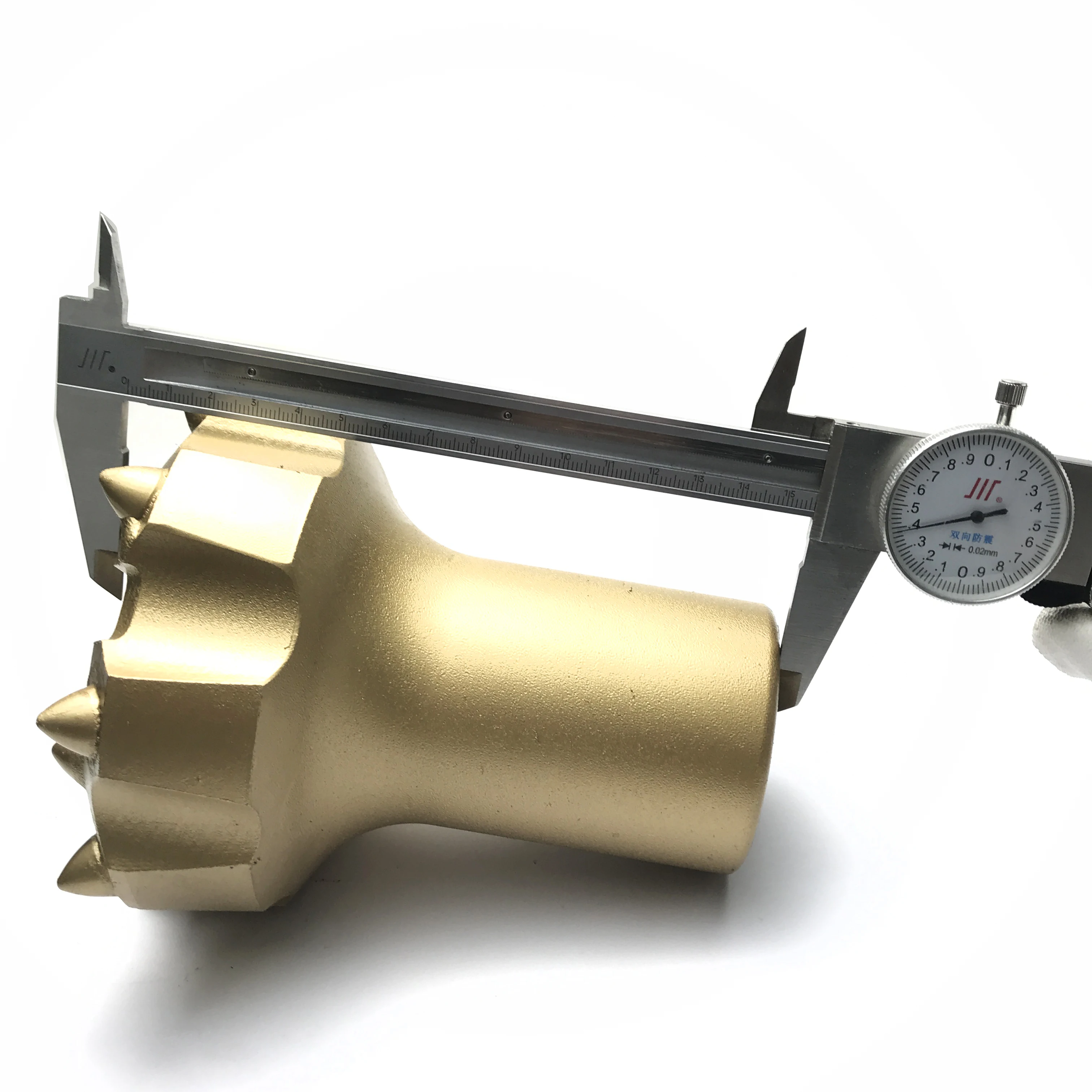 Broca de martillo T45-127 DTH: herramienta de perforación de roca profunda de carburo para aplicaciones de pozos de agua y roca dura - imagen 4