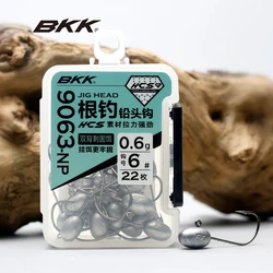 Anzuelo Jig Head BKK Ellipse 9063-NP para vinilo y jigs