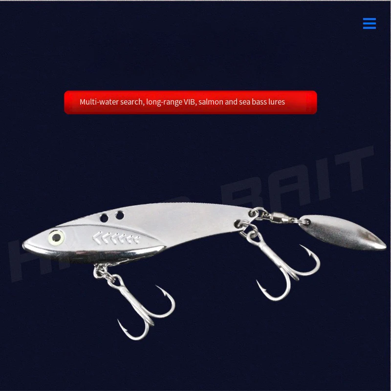 Señuelo de pesca 5g-30g agua dulce agua salada señuelo VIB de fundición larga aleación de Zinc Metal pez cebo VIB - imagen 5