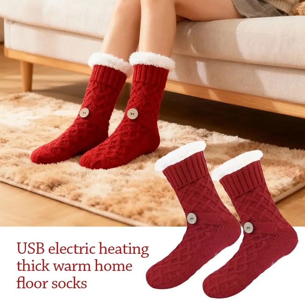 Calcetines térmicos USB pesca – Calentamiento rápido invierno - imagen 3
