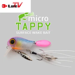 luretv Jackall SAME STYLE 1 Uds señuelo de superficie de agua MICRO TAPPY roca flotante chico gordo