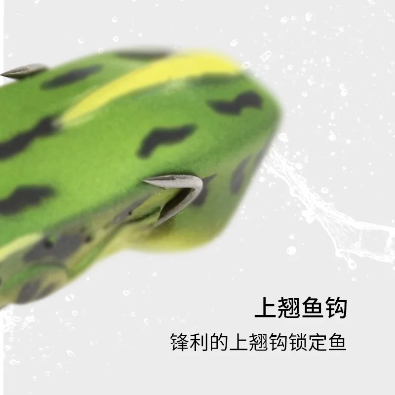 Lunker Langke 2023 nuevo trueno Rana Froglet señuelo hueco cebo falso biónico suave cebo de tiro largo - imagen 3