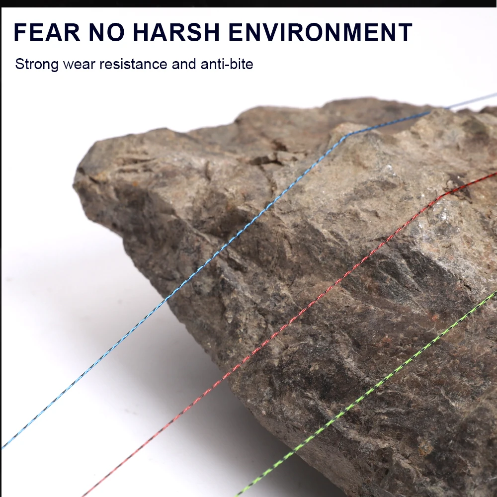 FTK-sedal de pesca de alambre trenzado de PE, 114M, 4 hebras, 0,16mm-0,35mm, 15LB-45LB, línea de fibra multifilamento súper fuerte japonesa - imagen 5