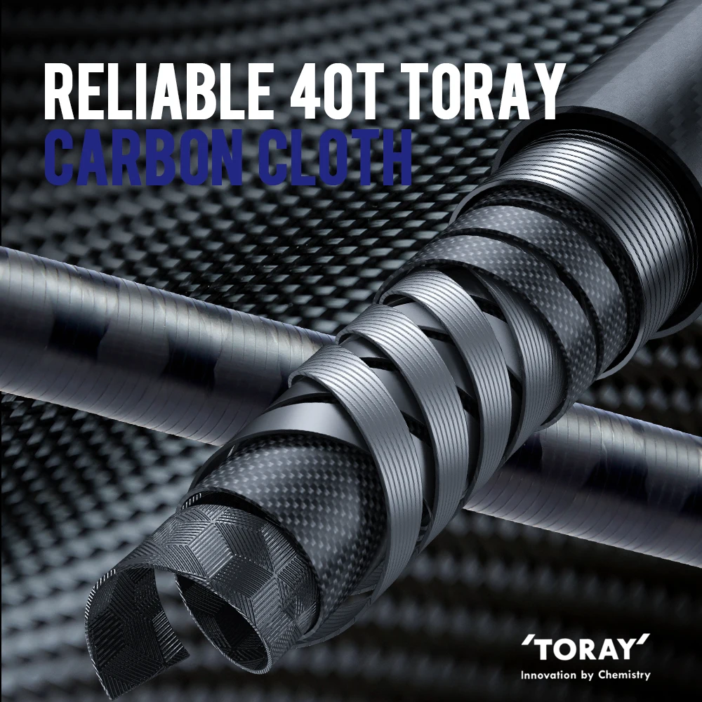 Soloking Overking Long Shoot caña de pescar costera Toray carbono ultraligero Fuji anillo 2 secciones caña de lubina - imagen 2