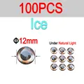 12mm 100pcs Ice