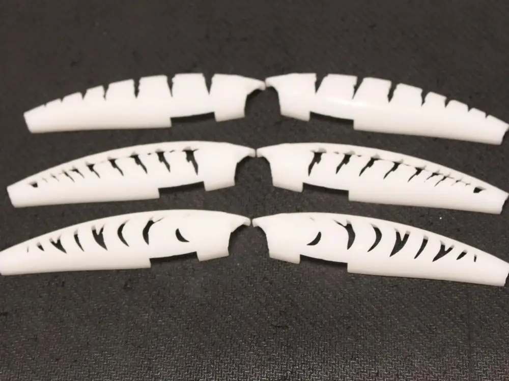 WLure plantilla 3D de plástico duro para fundición larga, transferencia de peso, señuelo de pesca Jerkbait UPM600 - imagen 2