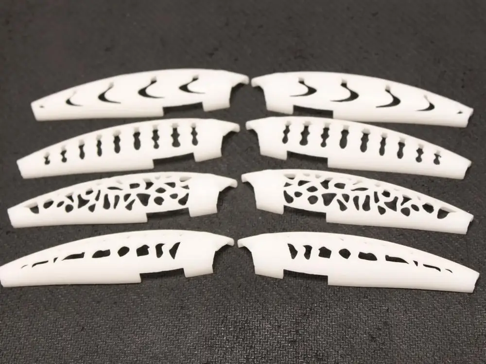 WLure plantilla 3D de plástico duro para fundición larga, transferencia de peso, señuelo de pesca Jerkbait UPM600 - imagen 3