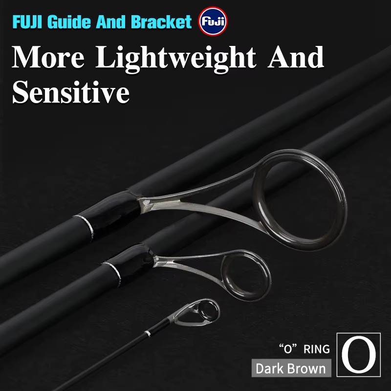 TSURINOYA-caña de pescar de alta sensibilidad LEGEND, 1,98 m, 2,07 m, 2,18 m, 2,44 m, L, ML, M, guía Fuji, caña de fundición giratoria para Lucio - imagen 5