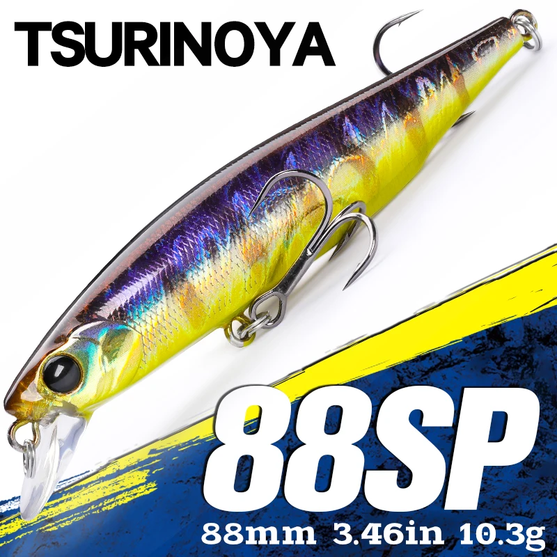Tsurinoya 88SP Jerkbait 88mm 10.3g – Señuelo para lucio y trucha - imagen 5