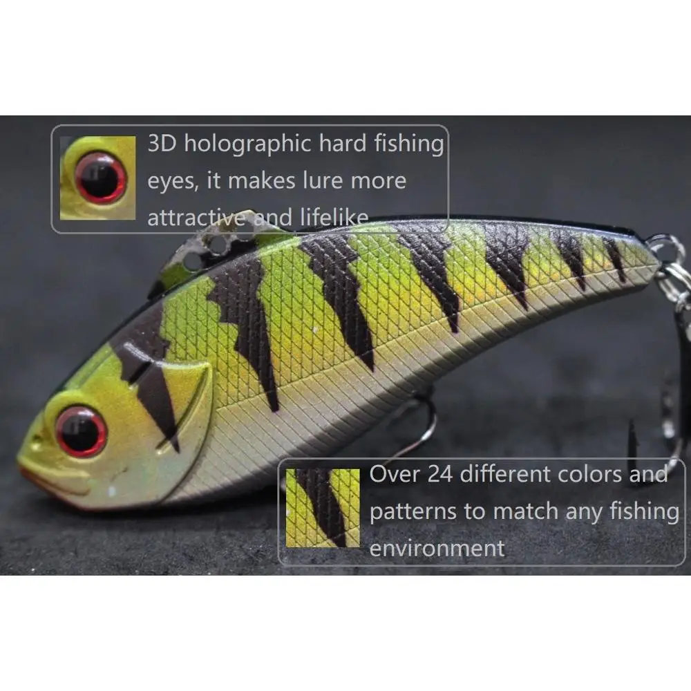 Jig Lipless WLure L772 – Lance lejano y acción tight wiggle - imagen 3