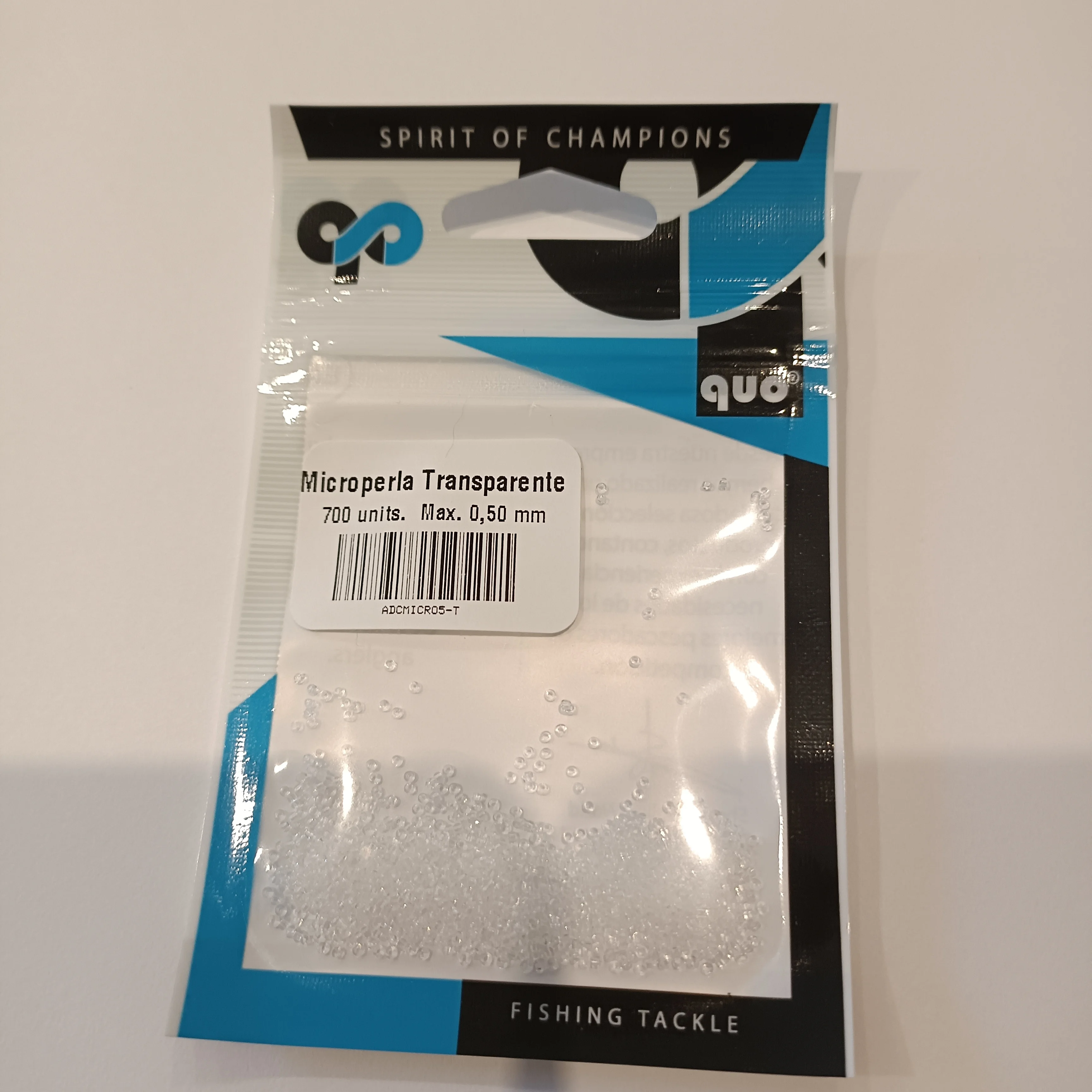 Microperlas COMPETICION Quo para realizar  bajos Surfcasting -Barco- Transparentes El agujero interior es  0,35mm-0,50mm-0,70mm - imagen 3