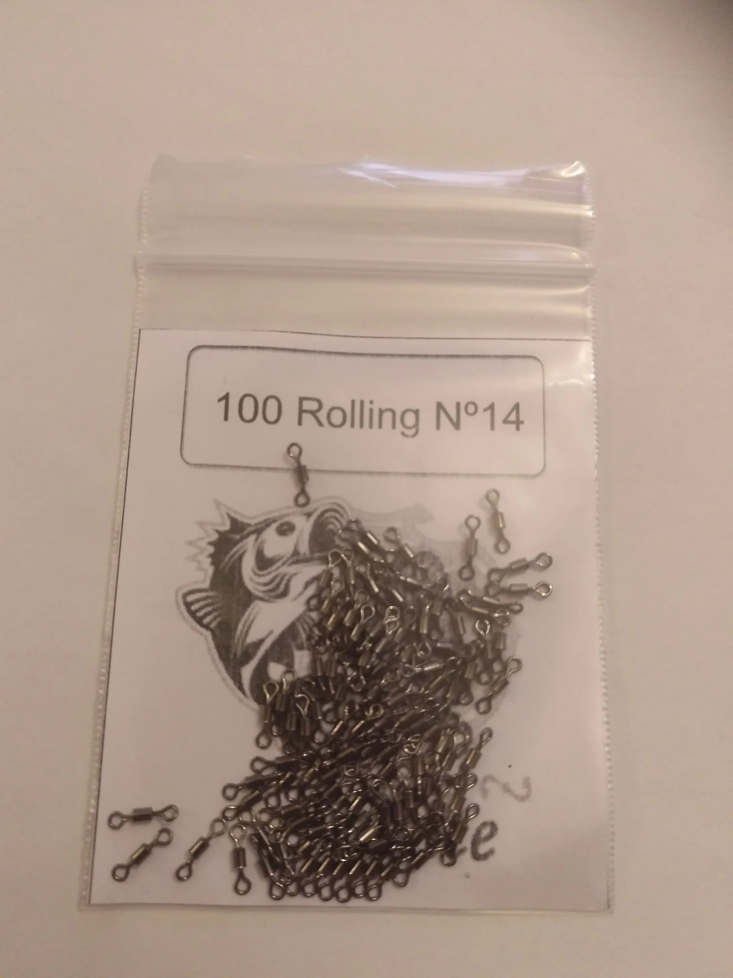 100 rolling cebo del oriente made in japan .Perfectos para nuestros bajos de linea o confeccion de accesorios de pesca - imagen 3