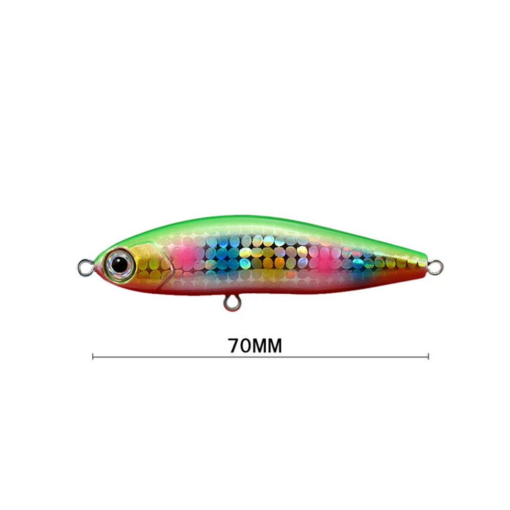 Señuelo de pesca con lápiz Wobbler, 7cm, 14g, fundición larga, hundimiento, Trolling, Jerkbait, Swimbait, cebo duro Artificial, Culter Alburnus, cebo para lubina - imagen 4