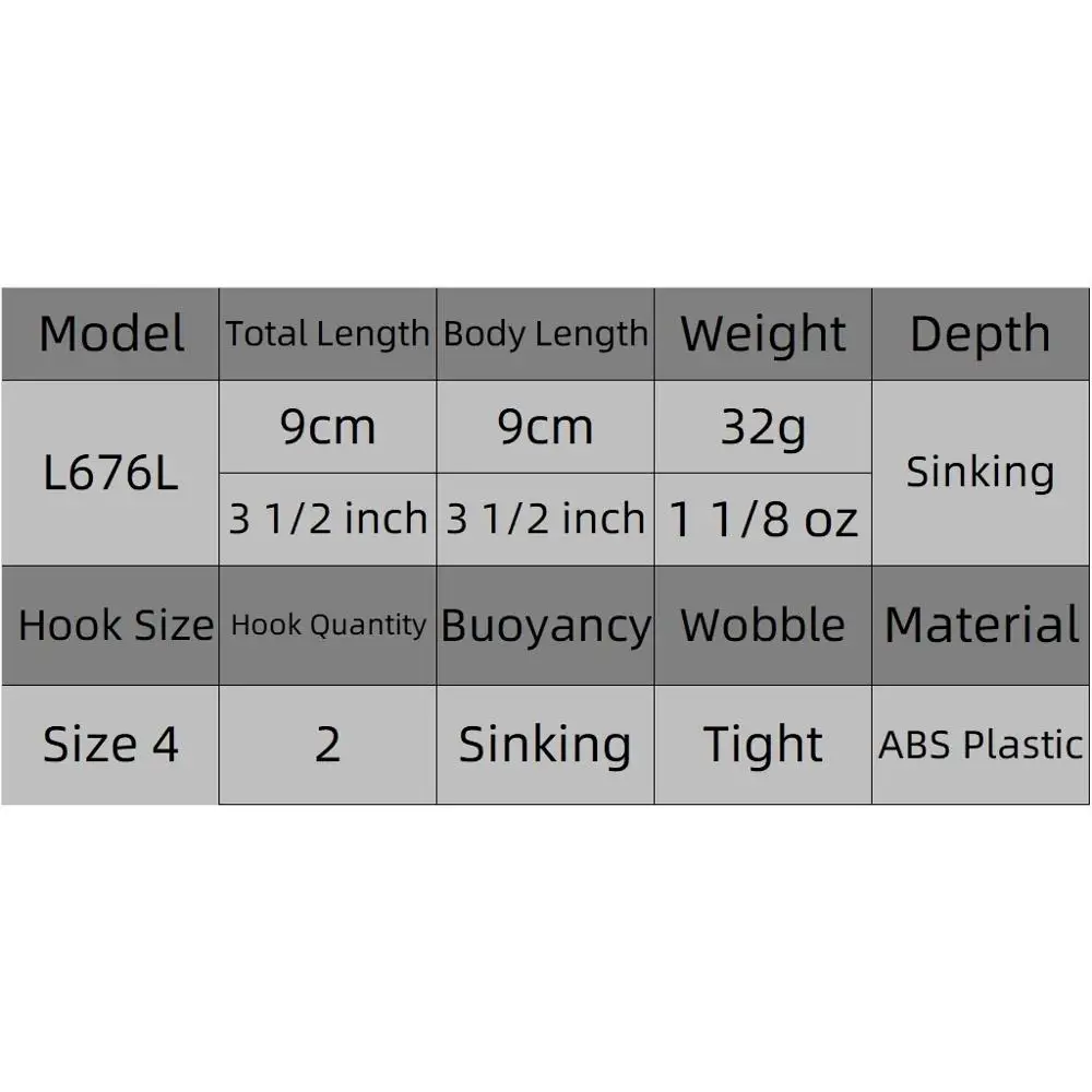 WLure-señuelo de pesca Crankbait sin labios, 9cm, 32g, pesca en mar de agua salada pesada, perfil ancho, acción de movimiento apretado, fundición larga L676L - imagen 5