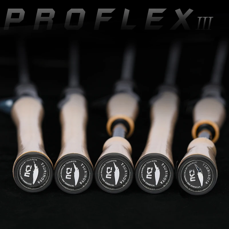 TSURINOYA-caña de pescar profesional, alta sensibilidad, 2 secciones, 1,95, 2,01, 2,10 m, 2,21 m, acción rápida, ML, M, L - imagen 5