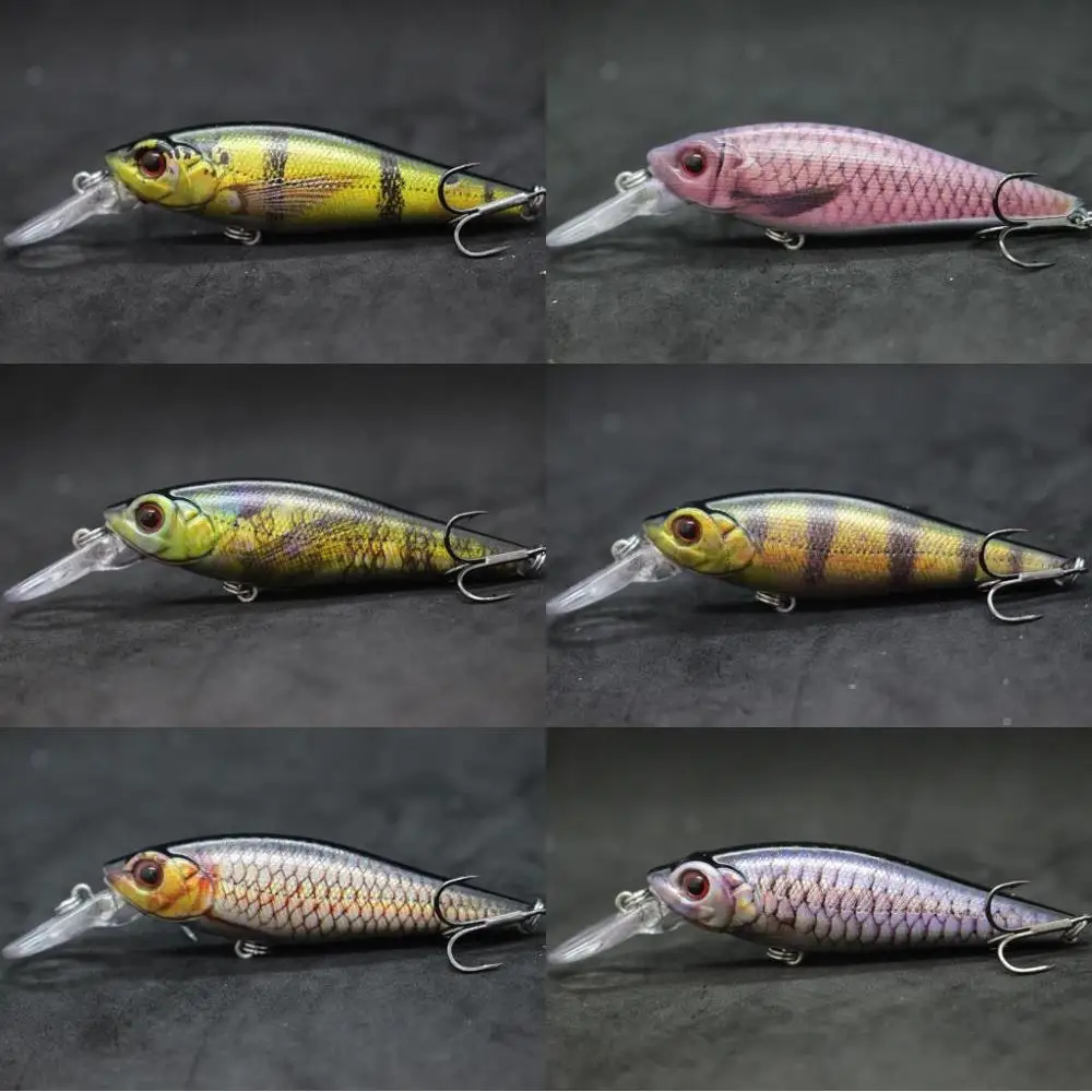 WLure-señuelos de pesca Crankbait, 13g, 9,5 cm, buzo poco profundo, 1,5 metros, Wobbler, pintura de piel Real, patrón realista, flotante apretado HC723 - imagen 3