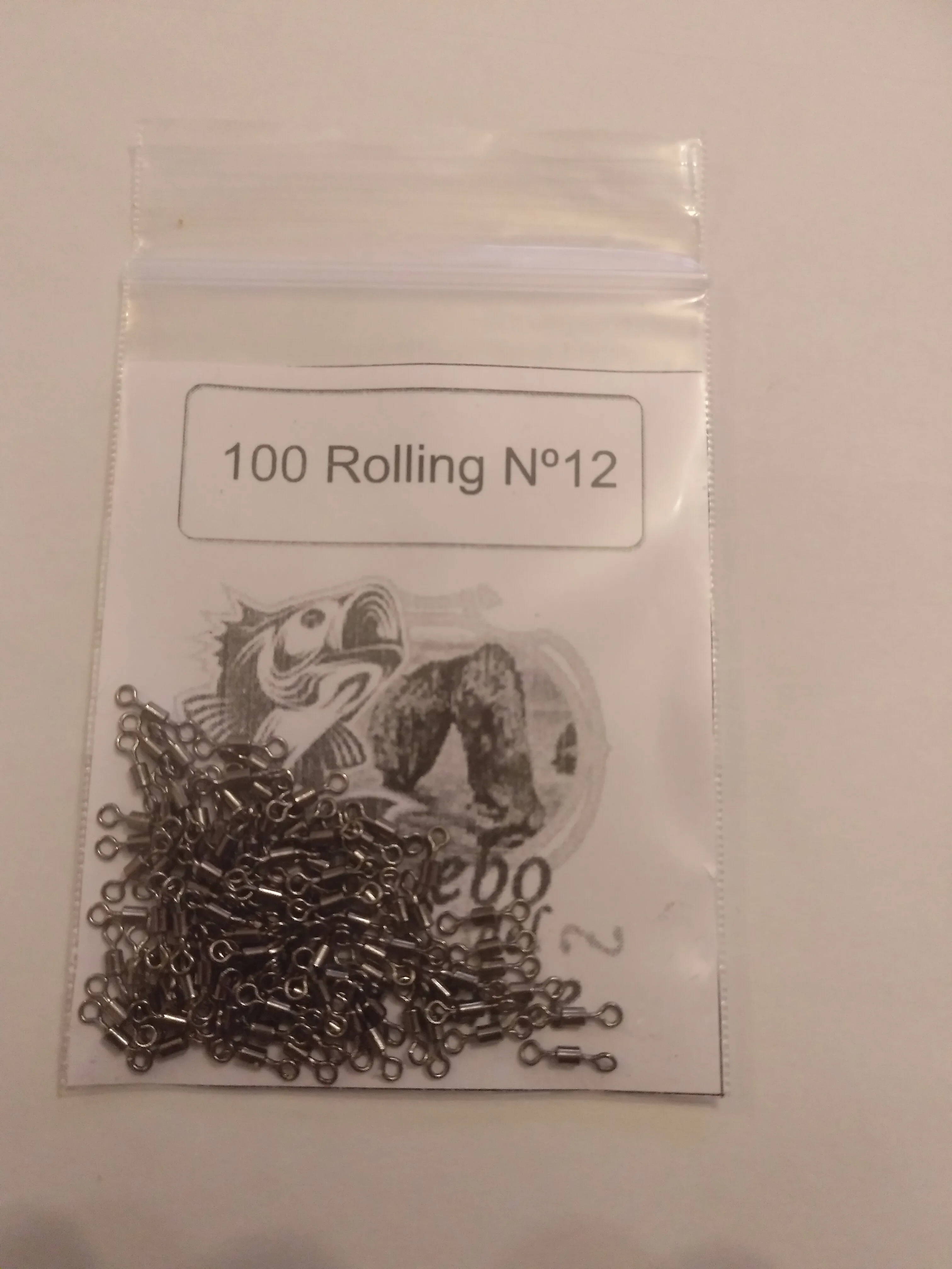 100 rolling cebo del oriente made in japan .Perfectos para nuestros bajos de linea o confeccion de accesorios de pesca