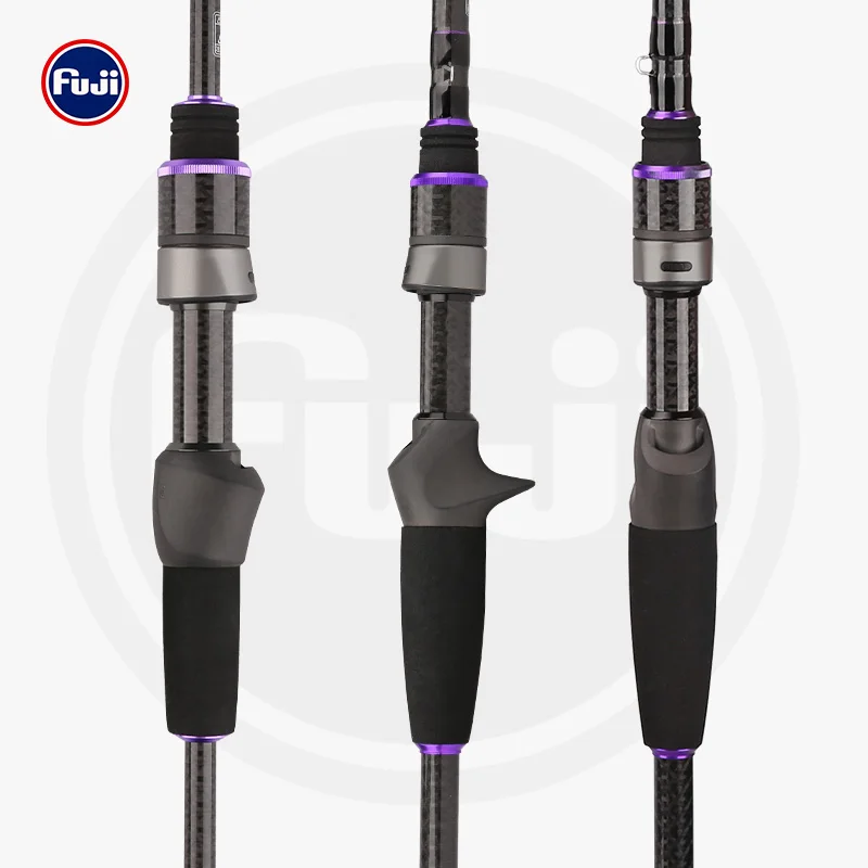 TSURINOYA nuevo ultraligero AJING Rod sólo ELF peso 65g UL L 1,83 m 2,26 m 2,49 m 2 segundos caña de pescar giratoria con señuelo ROCKFISH - imagen 2