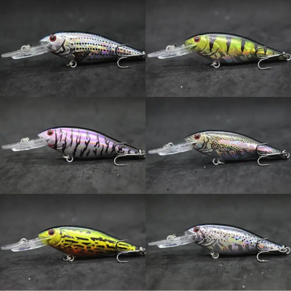 WLure-señuelo de pesca Jerkbait, 11g, 9,5 cm, 2,5 metros, Crankbait de buceo, Wobbler muy apretado con Darting, 20 colores, C187 - imagen 5