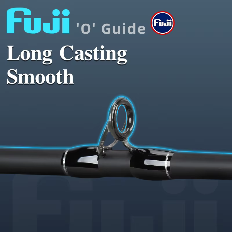 TSURINOYA-caña de pescar de alta sensibilidad LEGEND, 1,98 m, 2,07 m, 2,18 m, 2,44 m, L, ML, M, guía Fuji, caña de fundición giratoria para Lucio - imagen 2