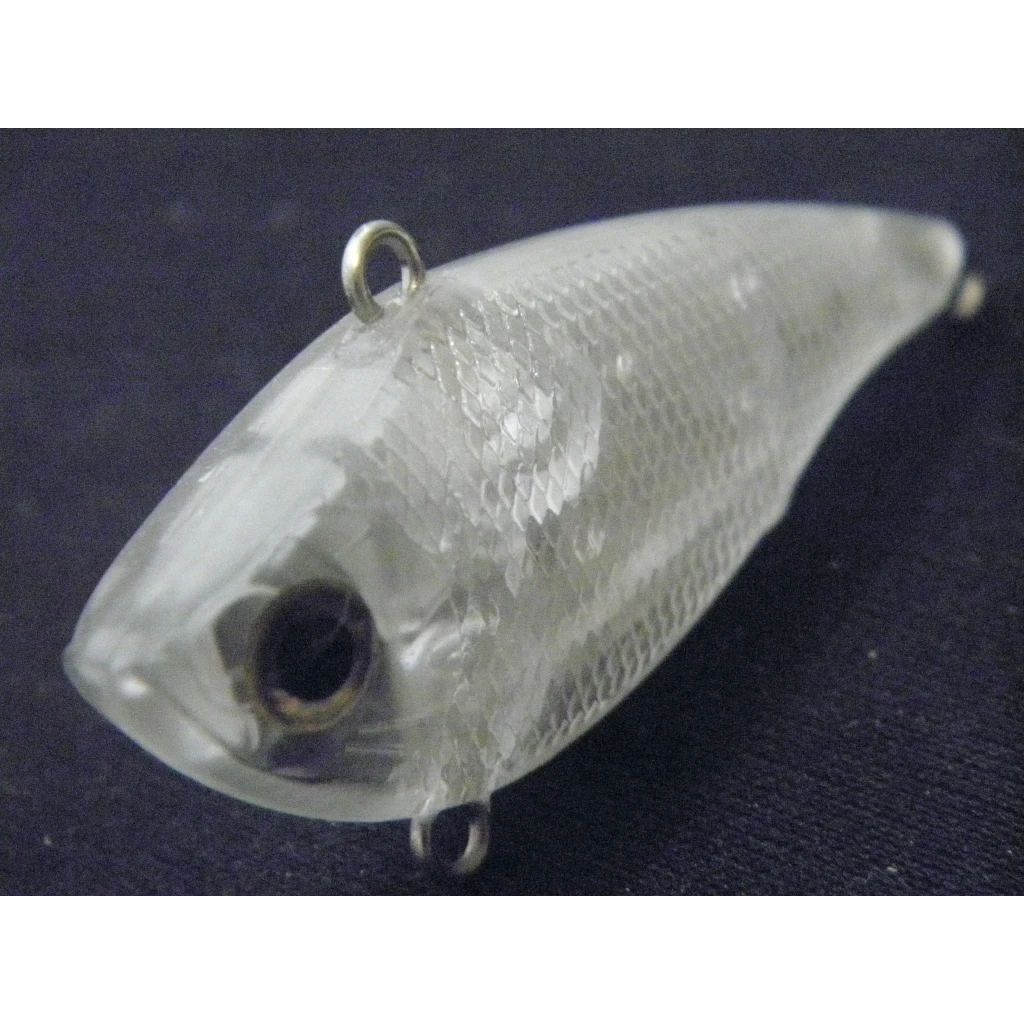 WLure 10 Lipless por paquete Cuerpos de señuelo transparente con ojos duros 3D Señuelo hundido de alta frecuencia Wiggle 10,3 g UPL540 - imagen 4