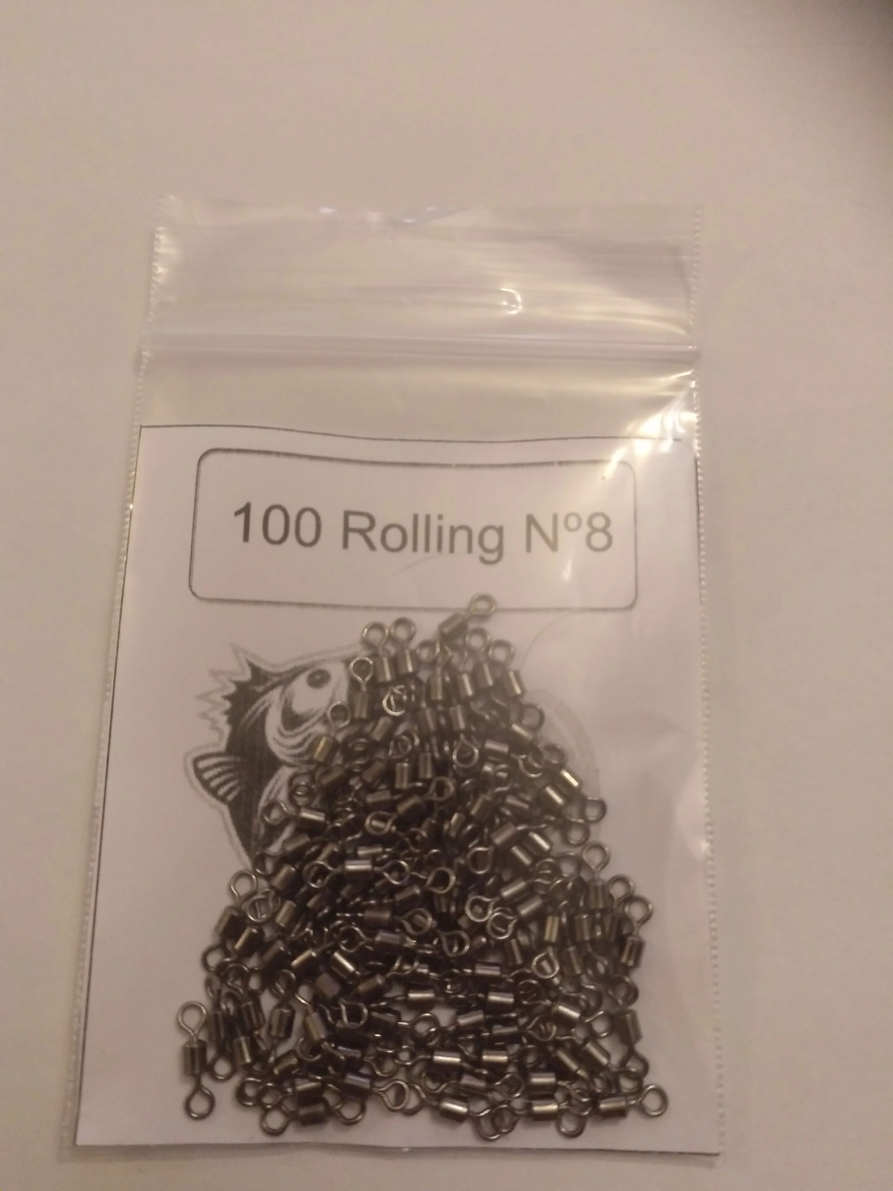 100 rolling cebo del oriente made in japan .Perfectos para nuestros bajos de linea o confeccion de accesorios de pesca - imagen 2