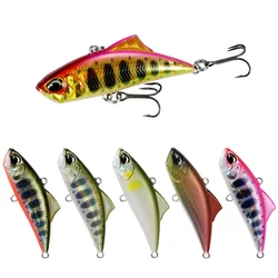 Señuelo de pesca VIB Wobbler de 4,5 cm y 5,3g, señuelo de ruido de hundimiento de fundición larga, cebo Artificial Jerkbait, cebo de bagre Culter Alburnus