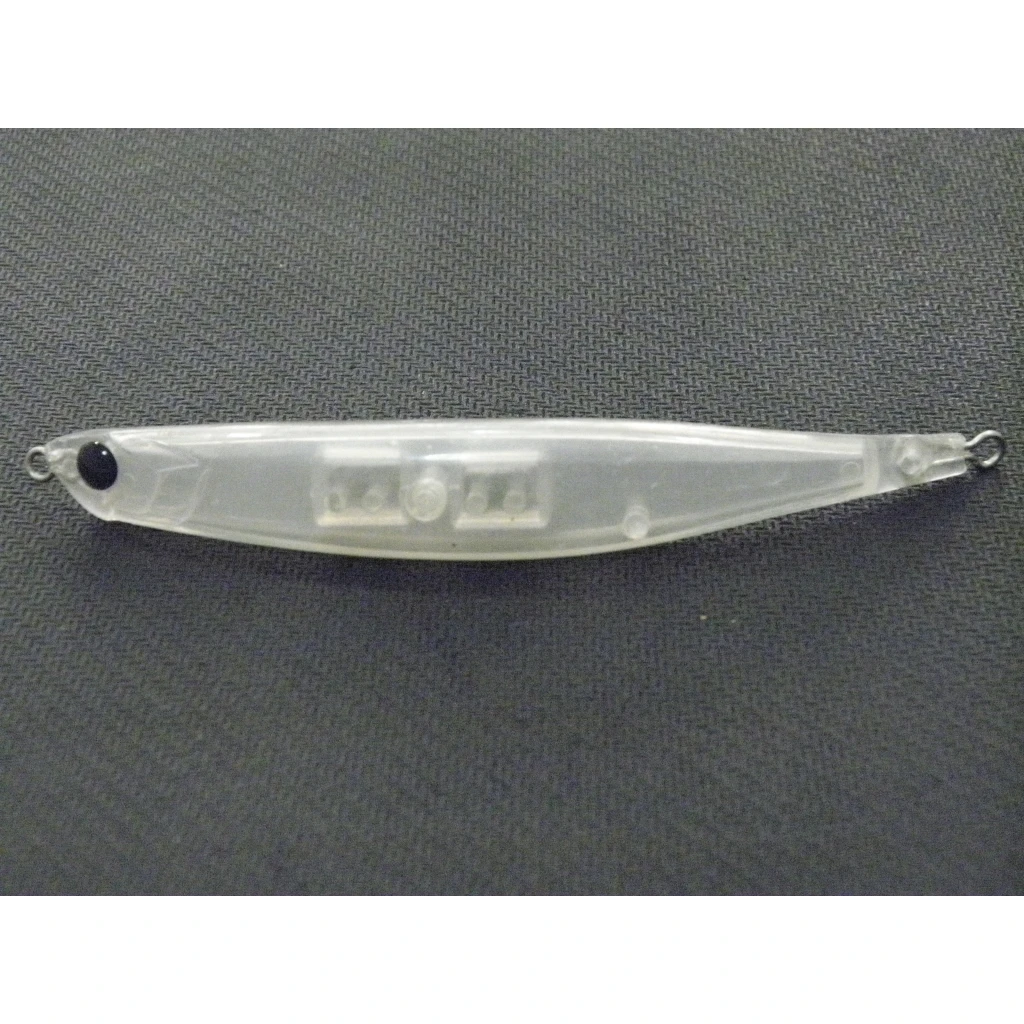 WLure-señuelo de pesca transparente para pececillos, cebo de pesca de 11,4 cm, teñido como pececillos, tipo cuerpo curvo, subsuperficie, 10 piezas, UPW625