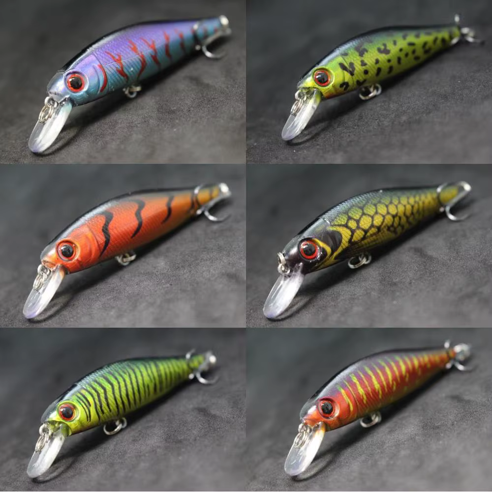 Jerkbait wLure Minnow – 8cm para pesca a media profundidad - imagen 5