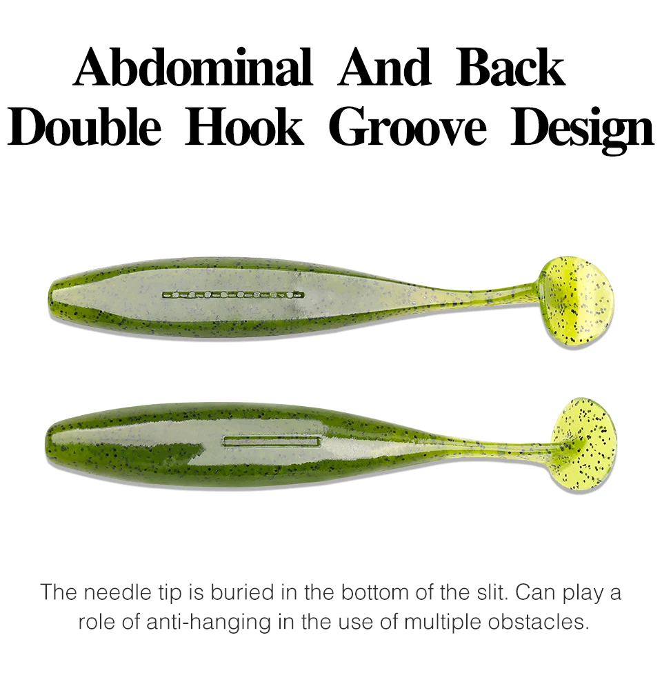 Experimente la pesca versátil con nuestro diseño duradero y de cebo