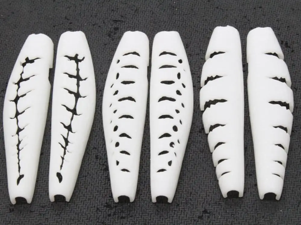 WLure-plantilla 3D de plástico duro para cebo duro, señuelo de pesca en blanco, UPM673 - imagen 3